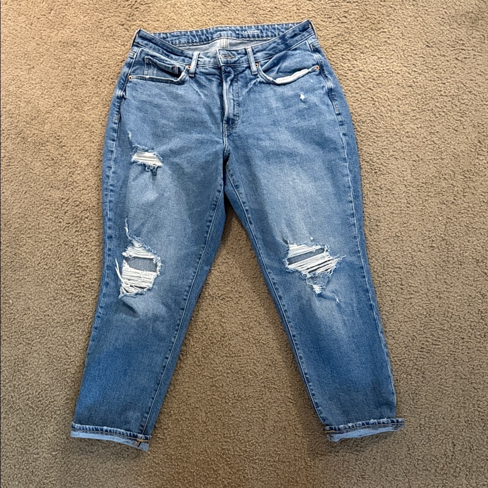 Women’s old navy jeans OG straight size 12 high rise